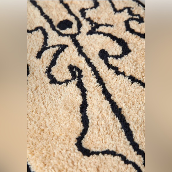 New Urbah Outfitters Cowboy Boot Tufted Bath Mat - Picture 3 of 4